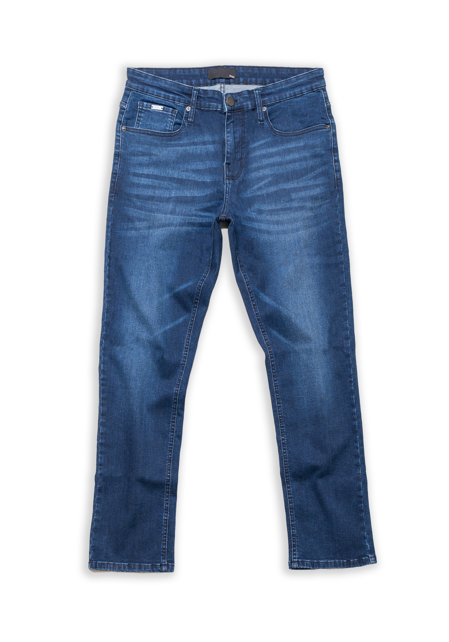 Dark Indigo Wash Slim Fit Jeans - Flex