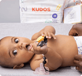Diaper Box & Wipes Bundle | 100% Cotton-Lined TCF Diapers Size 1-6 | Kudos