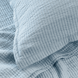 Textured Cotton Coverlet & Shams Set