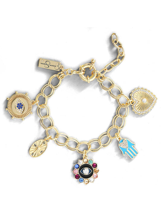 Evil Eye Charm Bracelet