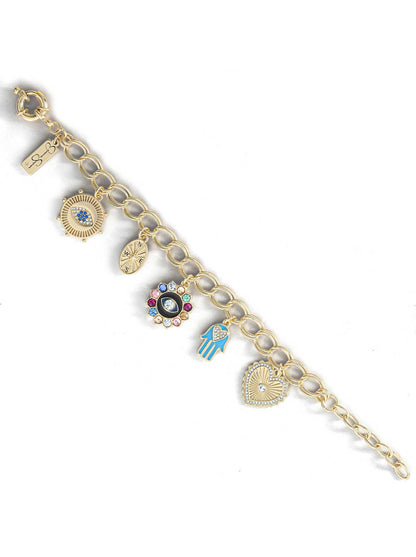 Evil Eye Charm Bracelet