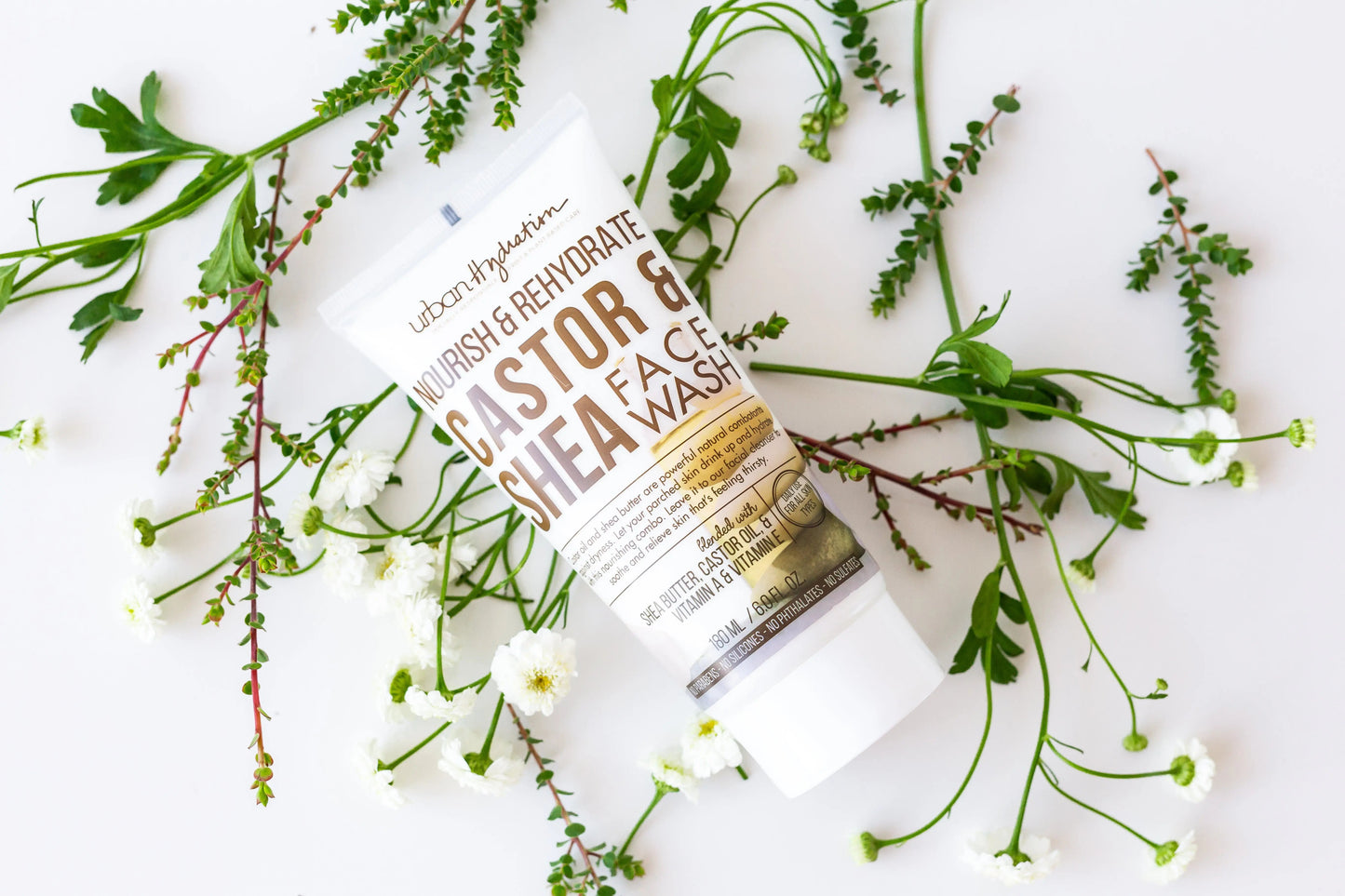 Urban Hydration Nourish & Rehydrate Castor & Shea Face Wash