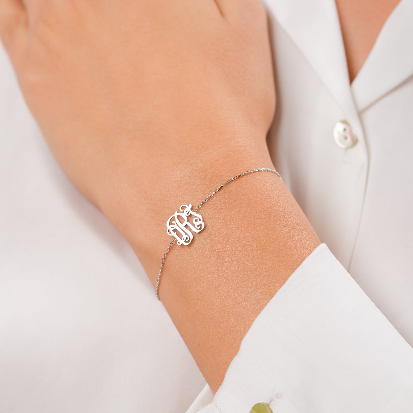 Monogram Bracelet | Gift for Mom Bridesmaid Gifts | Graduation Gifts | Wedding Party Gifts