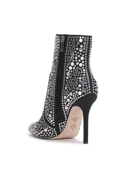 Lirya Bootie in Black Shimmer