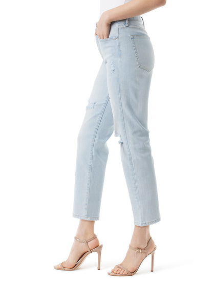 Harmony Straight High Rise Jean in Rejoice