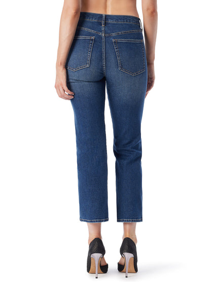 Harmony Straight High Rise Jeans in Particles