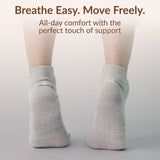 Pilates Socks for Women (2 Pairs)