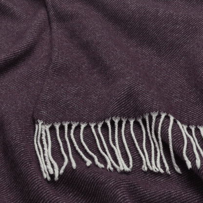 Wool Fringe Throw