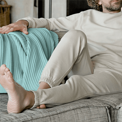 Cotton Ribbed Oversized Throw