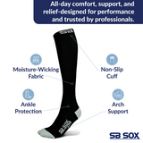 Lite Compression Socks (15-20mmHg)