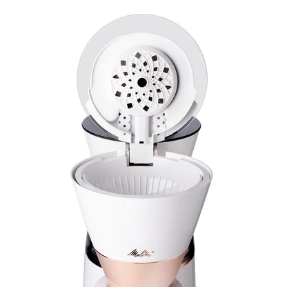 Melitta® Vision™ 12-Cup Luxe Drip Coffee Maker | Copper White | Auto, Programmable