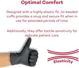 Black Nitrile Exam Gloves