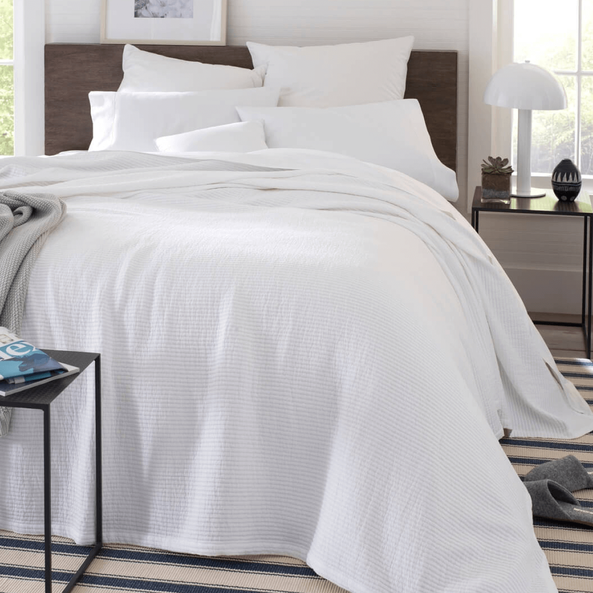 Textured Cotton Shams