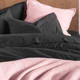 Textured Cotton Coverlet & Shams Set