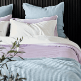 Textured Cotton Coverlet