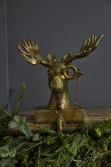 Eric + Eloise Bronzed Aluminum Stocking Holders