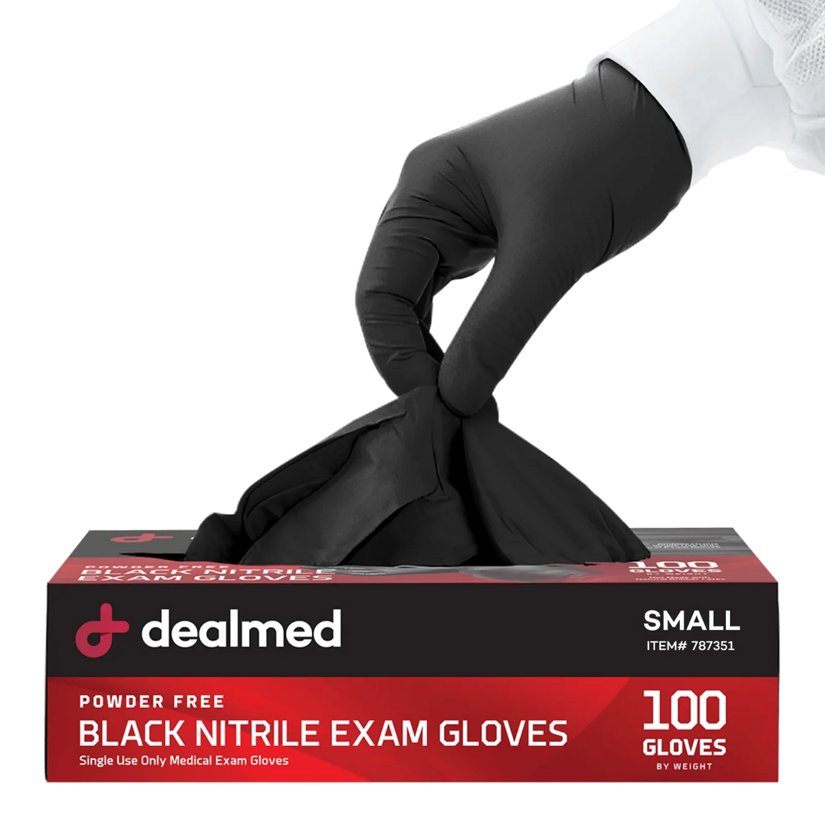 Black Nitrile Exam Gloves