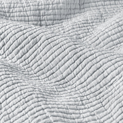 Textured Cotton Coverlet