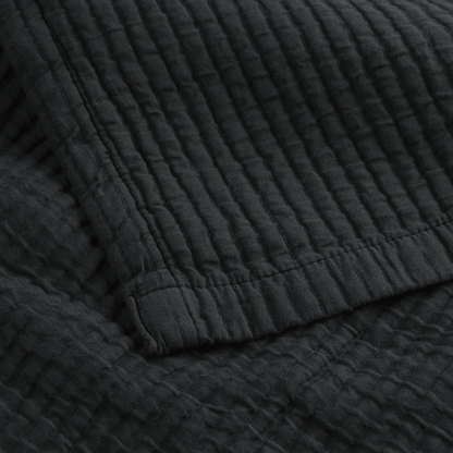 Textured Cotton Coverlet