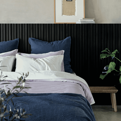 Textured Cotton Coverlet & Shams Set