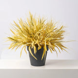 Faux Triticum Wheat Bush Outdoor Fall Urn Filler Potted Bush Arrangement - Available in 2 Sizes