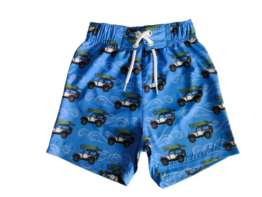 😎Baby Swim Board Shorts - Surfer Jeeps