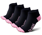 2-pair Lowcut Compression Socks (15-20mmHg)