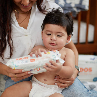 One-month supply of wipes (4 packs)