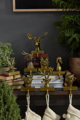 Eric + Eloise Bronzed Aluminum Stocking Holders