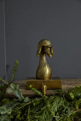 Eric + Eloise Bronzed Aluminum Stocking Holders