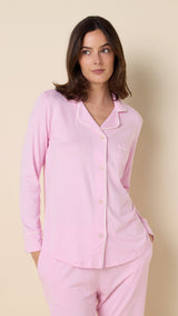 Classic Pima Knit Pajama - Pink Moment