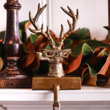 Eric + Eloise Bronzed Aluminum Stocking Holders