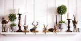 Eric + Eloise Bronzed Aluminum Stocking Holders
