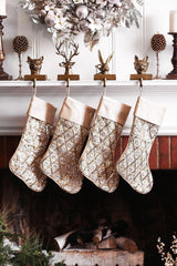 Eric + Eloise Bronzed Aluminum Stocking Holders