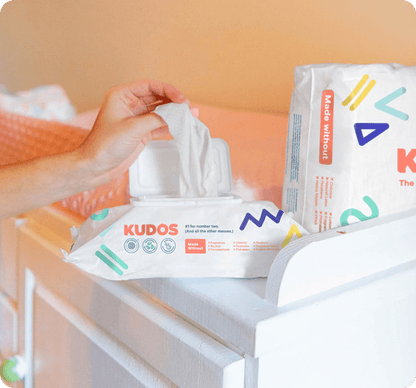 One-month supply of wipes (4 packs)