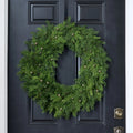 Real Touch Seeding Juniper Berry Large Christmas & Winter Front Door Wreath
