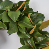 Classic Real Touch Magnolia Leaf All Seasons Front Door Wreath 24"