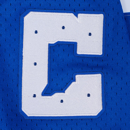 NFL INDIANAPOLIS COLTS CLASSIC MEN'S MESH BUTTON DOWN JERSEY (ROYAL BLUE)