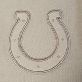 NFL INDIANAPOLIS COLTS NEUTRAL MEN'S DROP  SHOULDER FLC PO HOODIE (TAUPE)