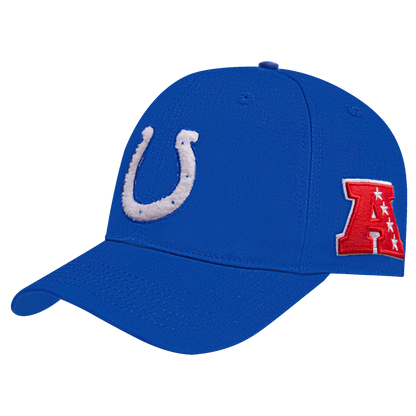 NFL INDIANAPOLIS COLTS MASHUP UNISEX DAD HAT (ROYAL BLUE)