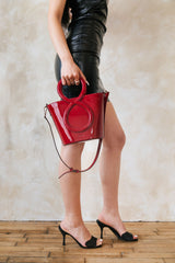 Infinity Bag - Patent Leather Red
