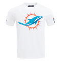 NFL MIAMI DOLPHINS MASHUP MEN'S TEE (WHITE)