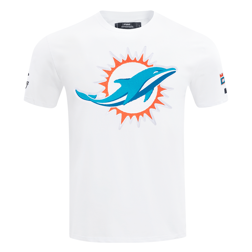 NFL MIAMI DOLPHINS MASHUP MEN'S TEE (WHITE)