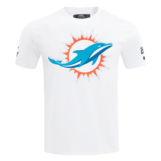 NFL MIAMI DOLPHINS MASHUP MEN'S TEE (WHITE)