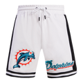 NFL MIAMI DOLPHINS RETRO CLASSIC MEN'S 2.0 SHORT (WHITE/BLACK)