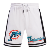 NFL MIAMI DOLPHINS RETRO CLASSIC MEN'S 2.0 SHORT (WHITE/BLACK)