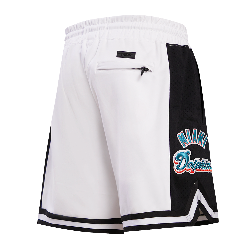 NFL MIAMI DOLPHINS RETRO CLASSIC MEN'S 2.0 SHORT (WHITE/BLACK)