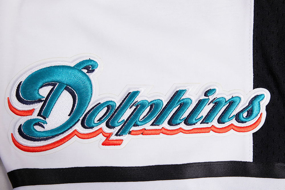NFL MIAMI DOLPHINS RETRO CLASSIC MEN'S 2.0 SHORT (WHITE/BLACK)