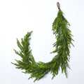 Norfolk Collection - Real Touch Norfolk Pine Christmas Holiday Front Door Garland Table Runner