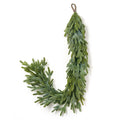 Real Touch Wintergreen Fraser Fir Christmas Holiday Faux Greenery Mantle Doorway Garland
